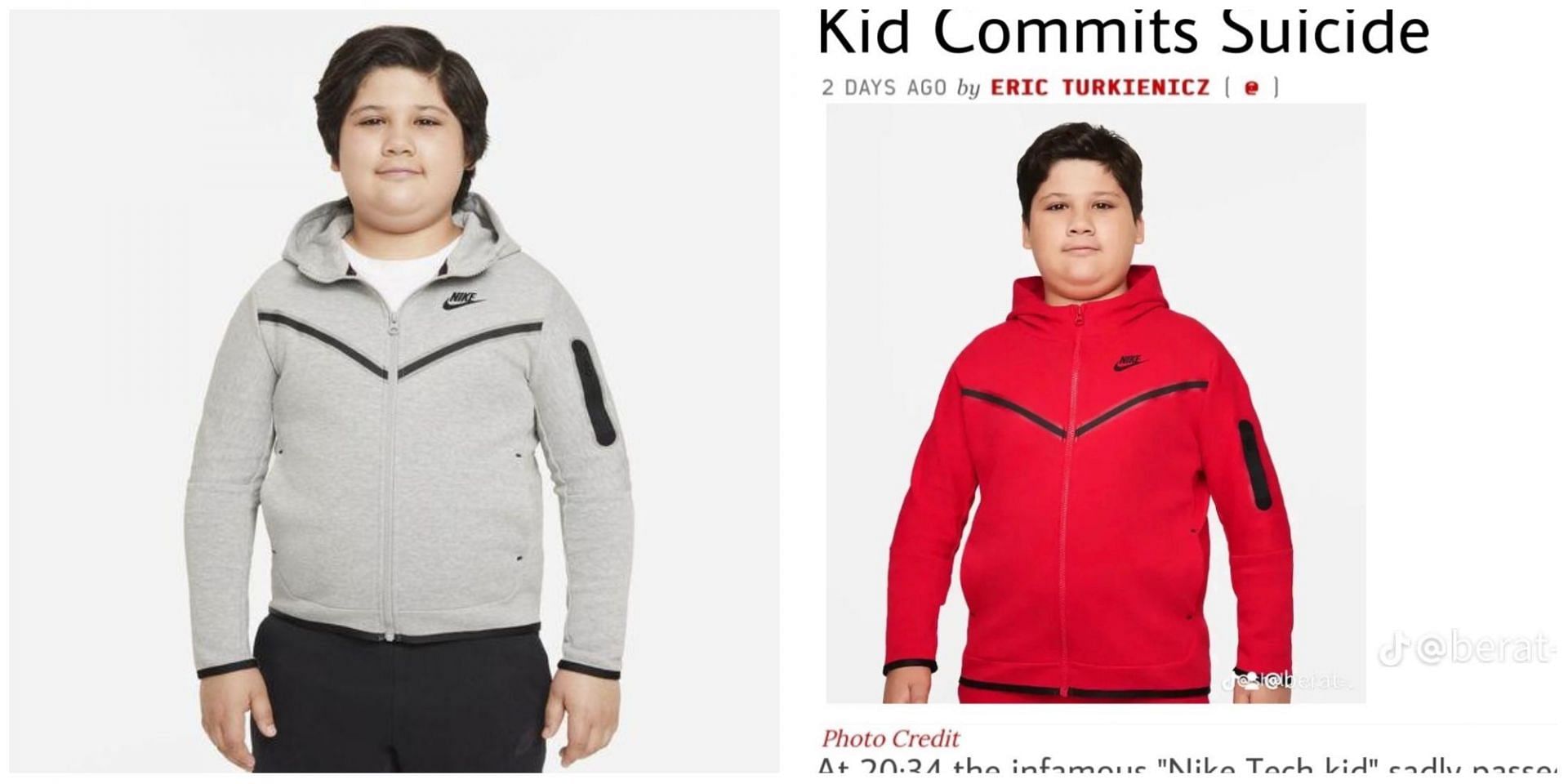 Is the Nike Tech Kid no more? Truth debunked. (Image via TikTok)