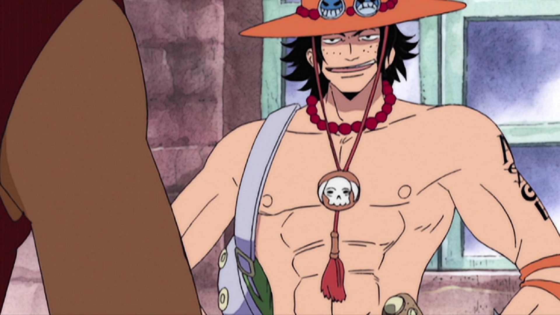 In Arabasta Ace met Luffy and his crew (Image via Toei Animation, One Piece)