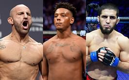 Jamahal Hill makes surprise Islam Makhachev vs. Alexander Volkanovski prediction