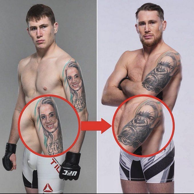 Darren Till Tattoo Cover Up