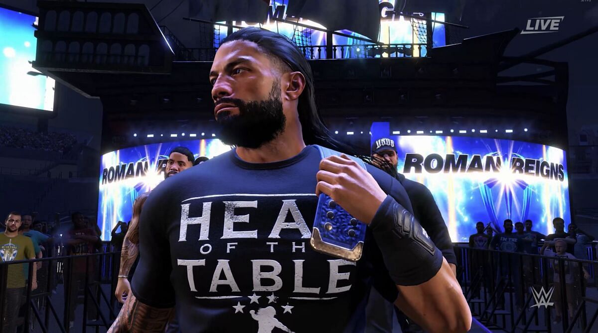 WWE 2K22 Roman Reigns Roster And Rating Reveal –