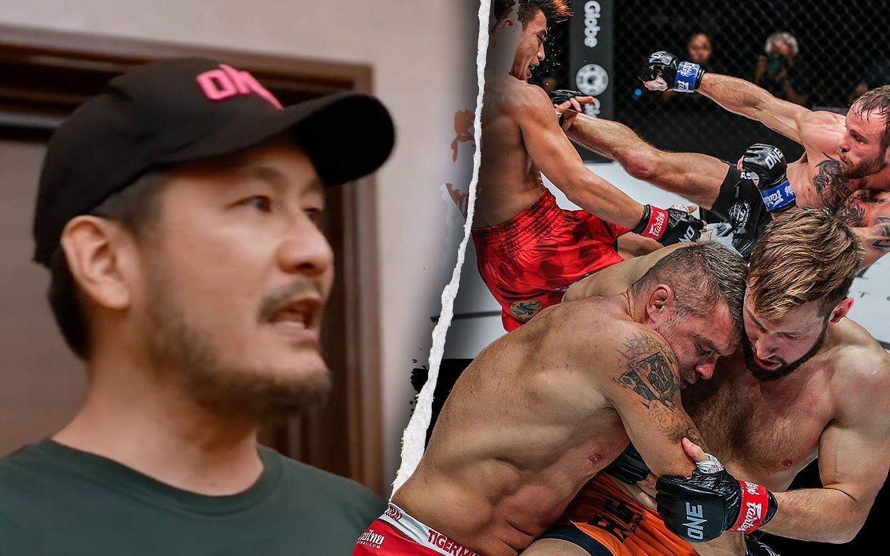 ONE CEO Chatri Sityodtong (Left) got his fighters hyped ahead of back-to-back events