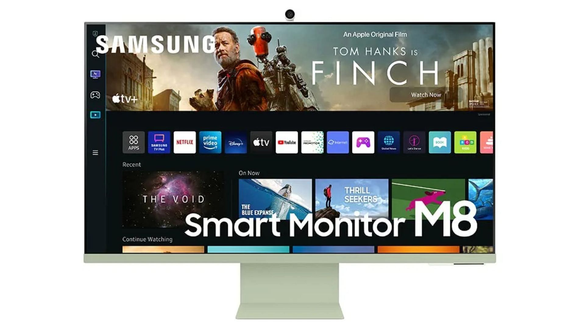 The Samsung M8 Series 32-inch 4K smart monitor and streaming TV (Image via Amazon)