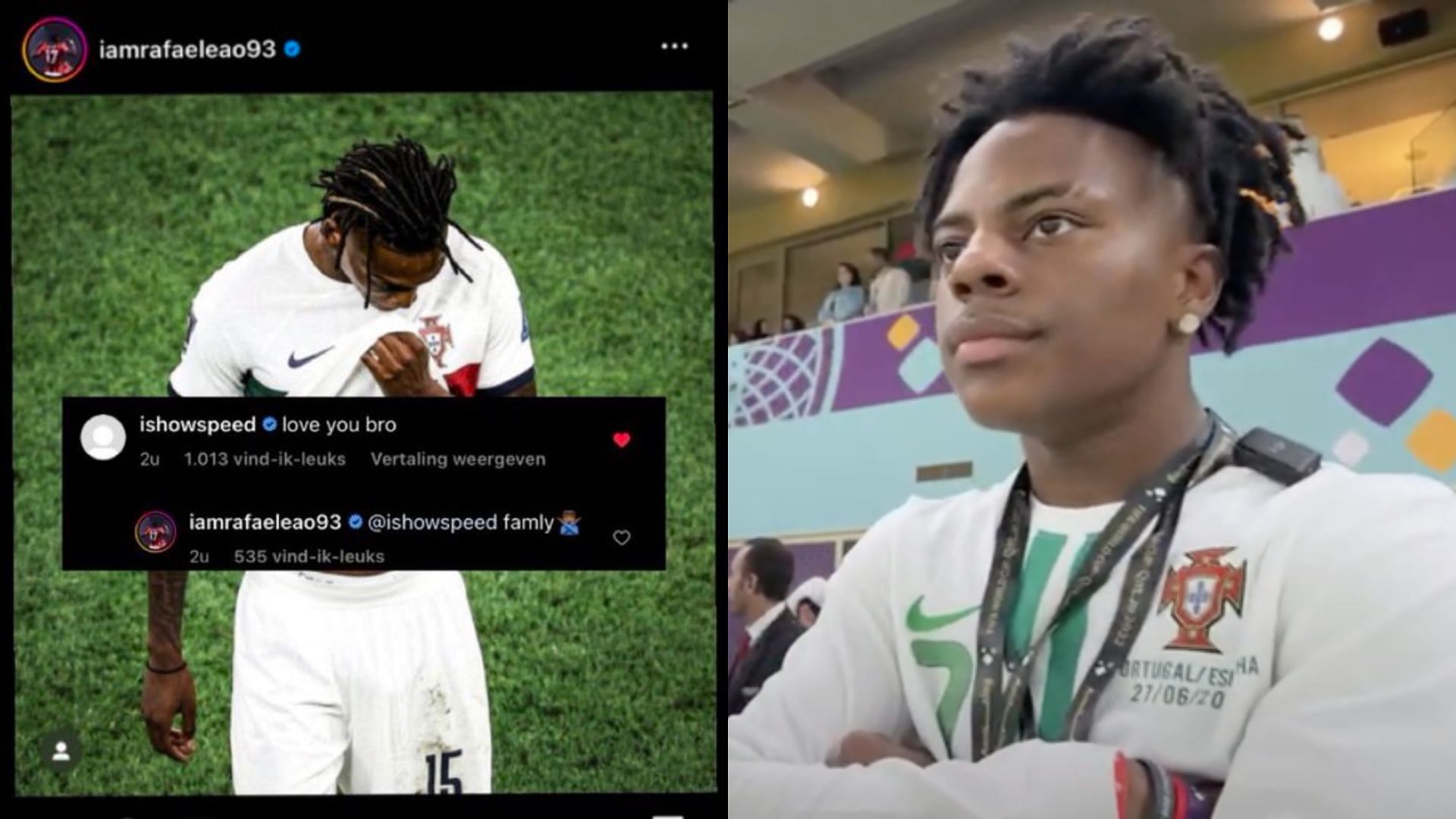 iShowSpeed responds after being accused of racism at the World Cup