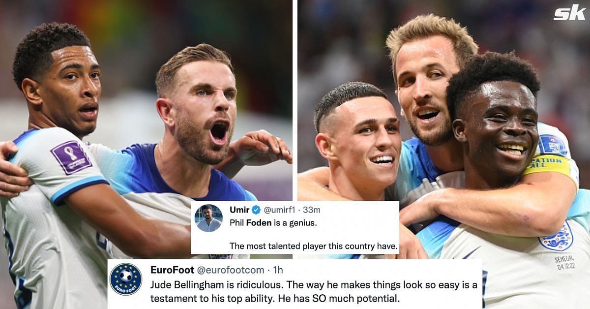 Twitter erupted as England earned a commanding win against Senegal