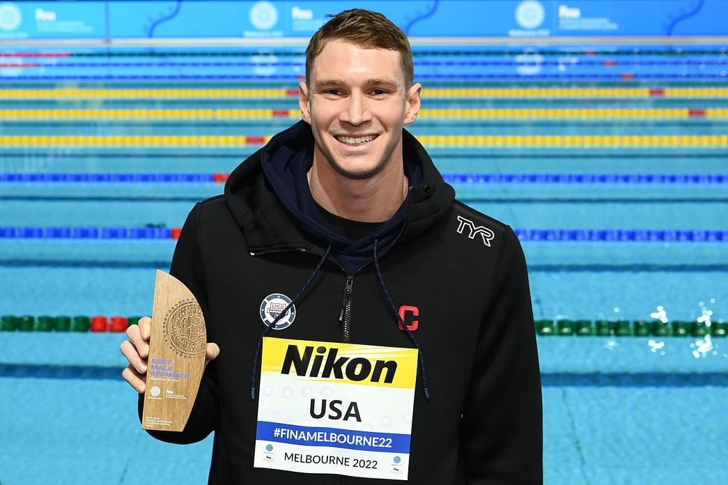 Ryan Murphy first swimmer to sweep backstroke events at world