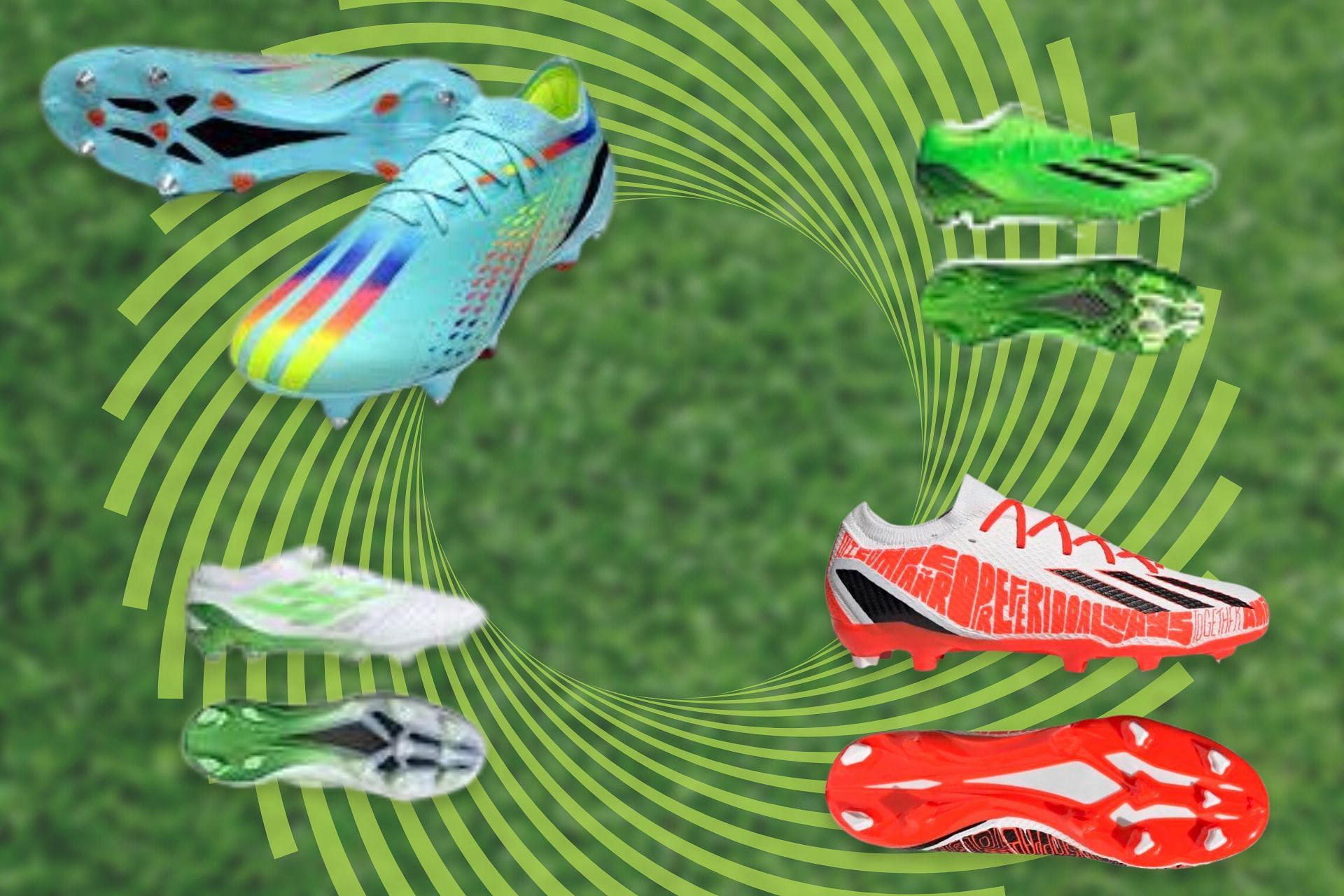 The top five x speedportal football boots colorway launched in 2022 ( Image via Sportskeeda )