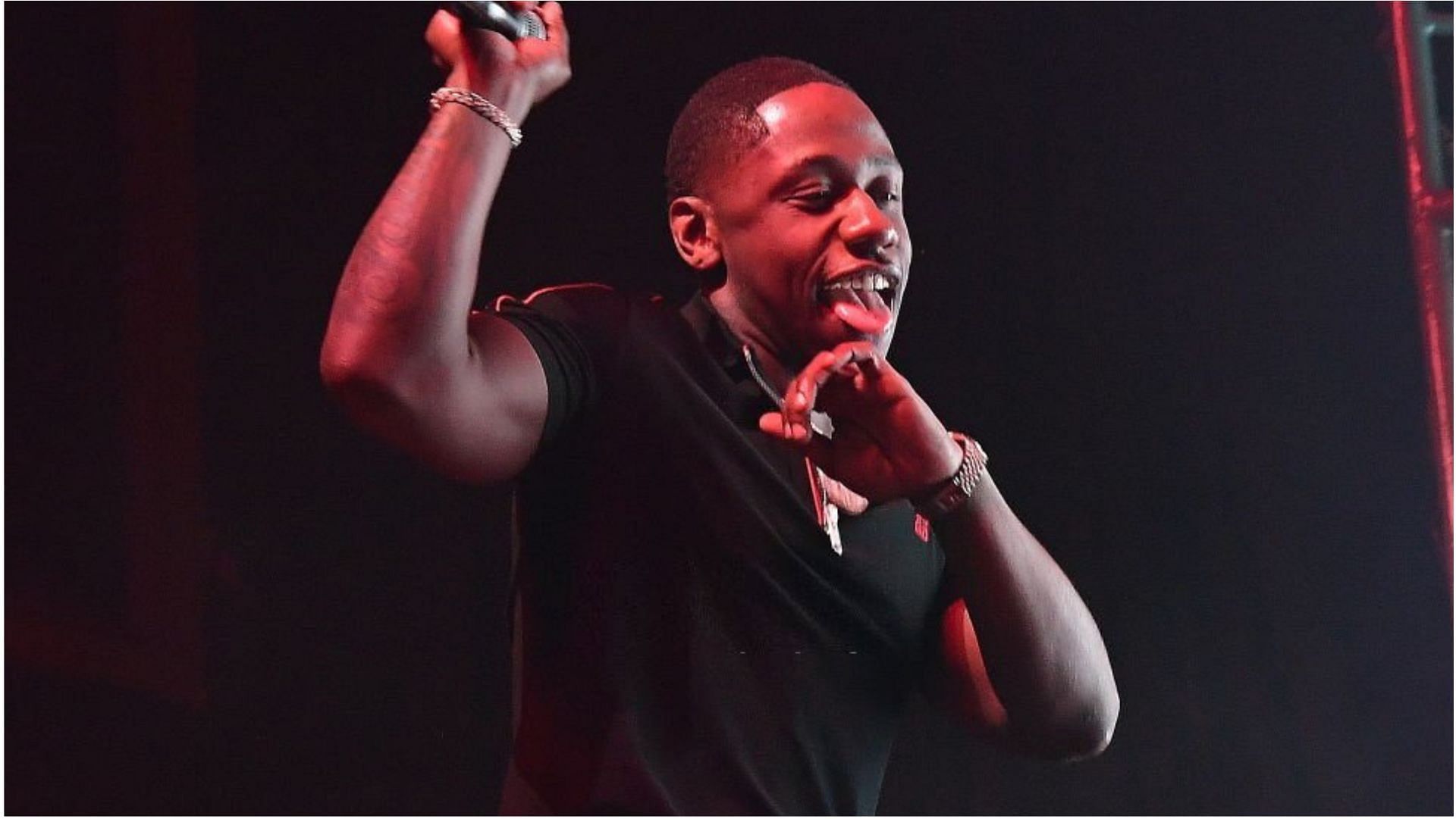 Q Money was arrested on charges of murdering another rapper (Image via Prince Williams/Getty Images)