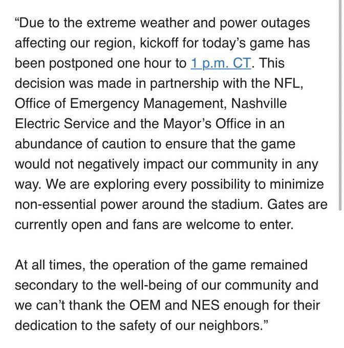 700WLW] The @nfl has declined a request by Hamilton Co. to broadcast the  #SuperBowl at Paul Brown Stadium, which means no watch party can take place  at the stadium. : r/nfl