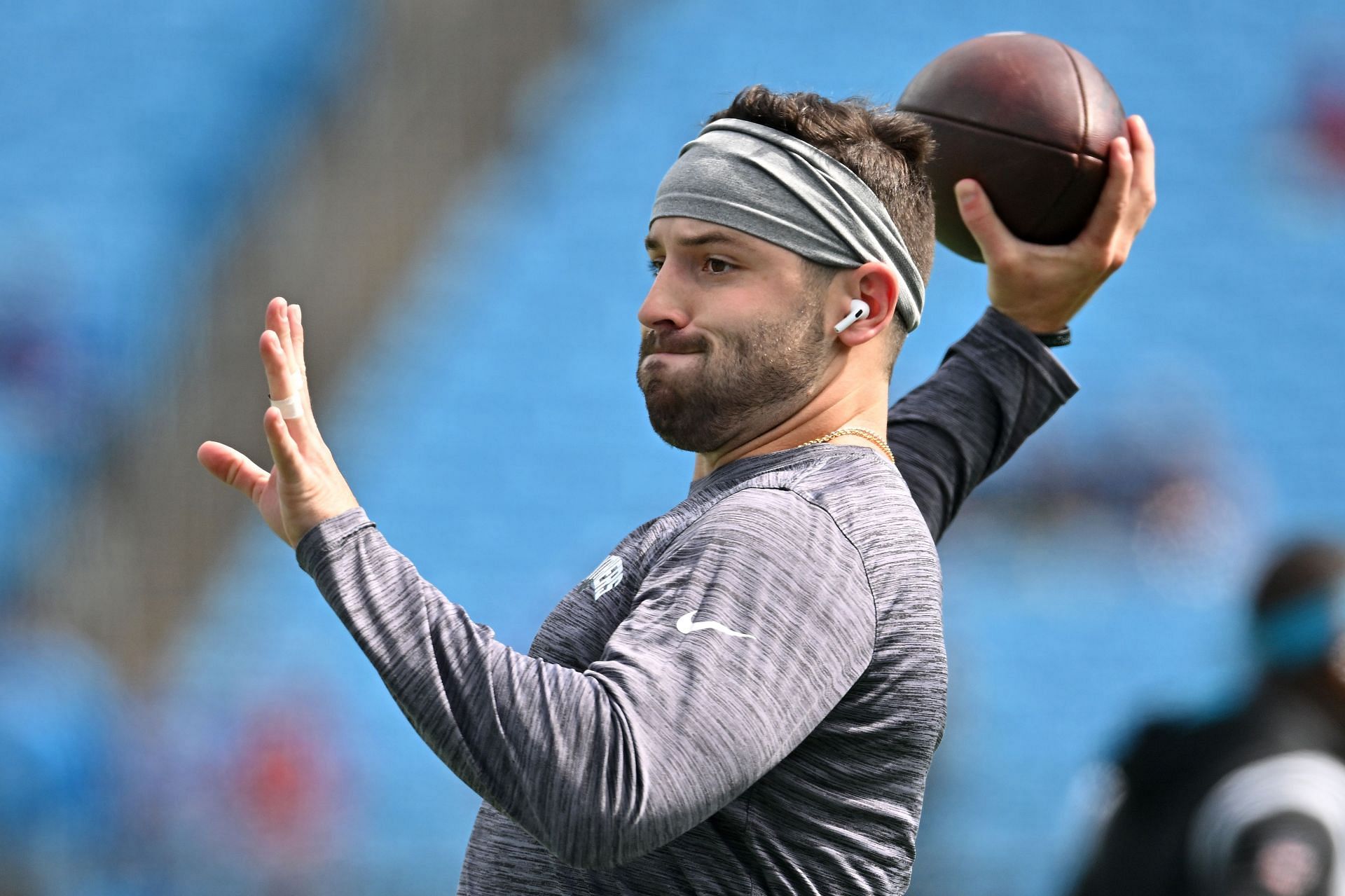 Former Carolina Panthers and Cleveland Browns quarterback Mayfield
