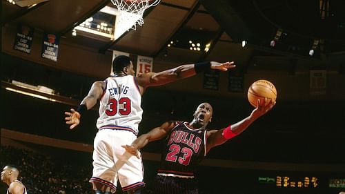 "His Airness" was the biggest villain in New York in the '90s. [photo: Sporting News]