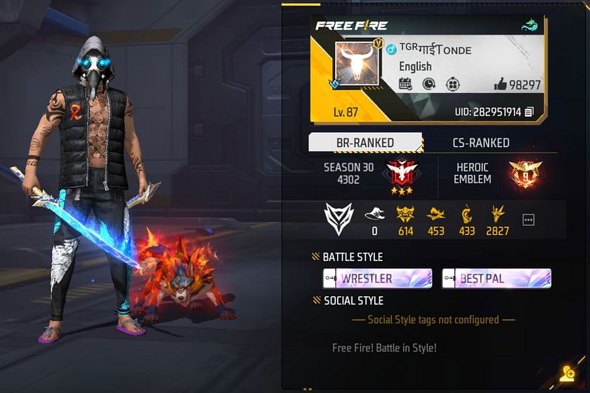 Tonde Gamer's Free Fire ID, stats, real name, and more