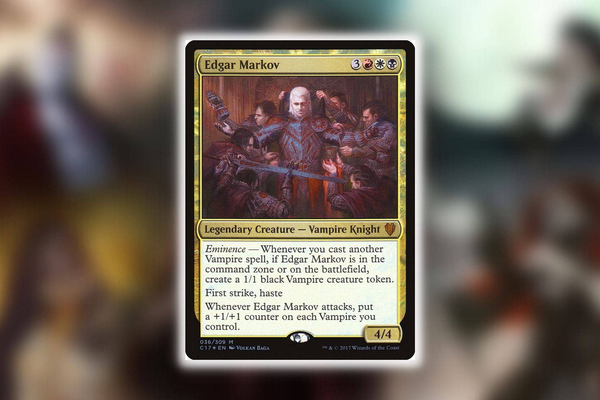Edgar Markov in Magic: The Gathering (Image via Wizards of the Coast)