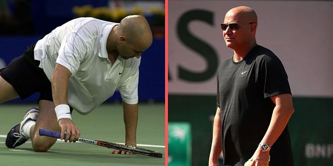 When Andre Agassi celebrated Christmas with his most intense training session ever