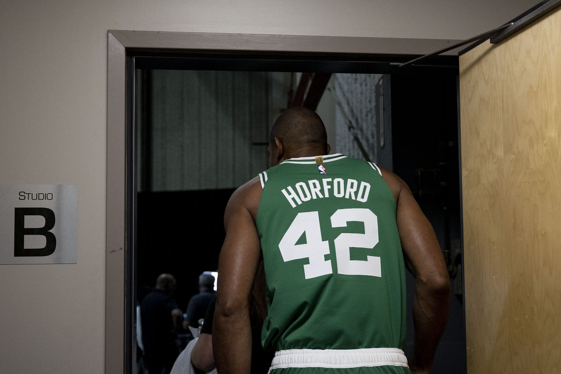 Boston Celtics forward Al Horford at media day