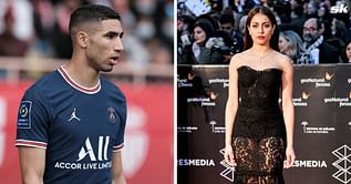 Who is Hiba Abouk? Meet PSG superstar Achraf Hakimi's wife, who is hailed as one of the world's most beautiful actresses