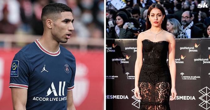 Who is Hiba Abouk? Meet PSG superstar Achraf Hakimi's wife, who is hailed as one of the world's most beautiful actresses