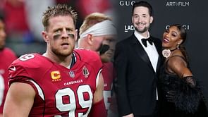 Serena Williams' husband Alexis Ohanian congratulates JJ Watt on his 'amazing' career
