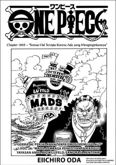 One Piece chapter 1070 hints at female member of MADS