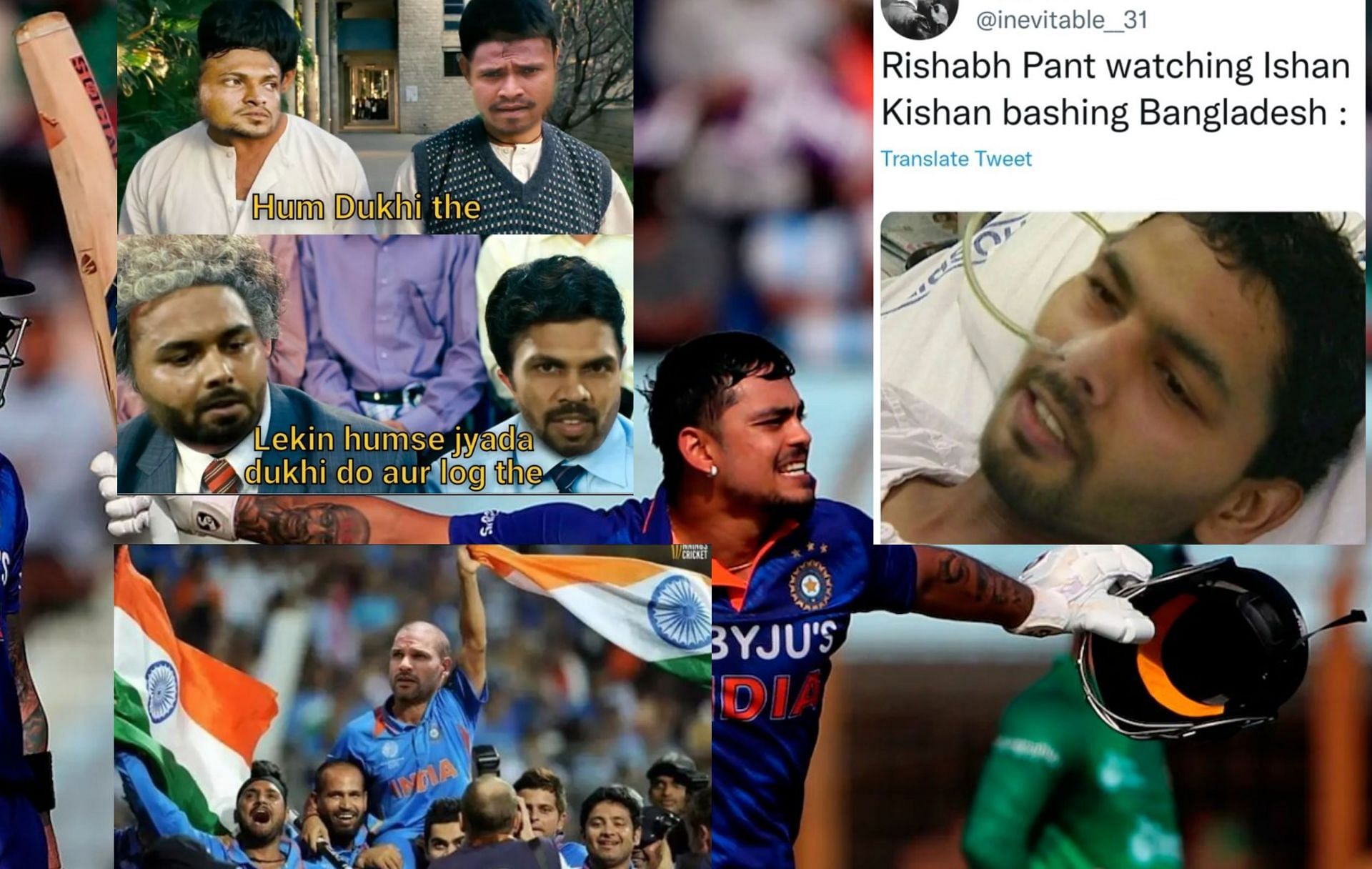 India: Top 10 Ishan Kishan memes after his astonishing double century in  the 3rd ODI vs Bangladesh