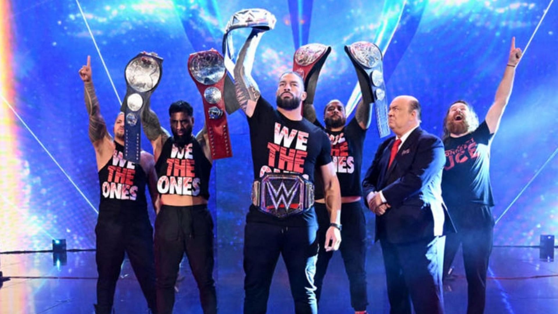 The Bloodline faction is currently dominating WWE
