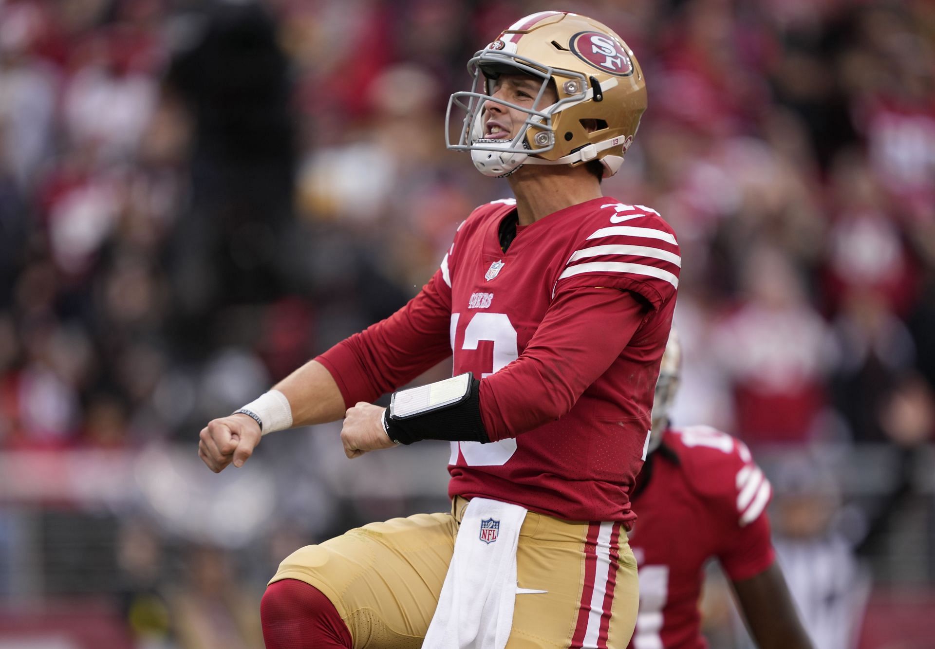 OurSF49ers on X: #49ers Brock Purdy becomes the first QB to ever