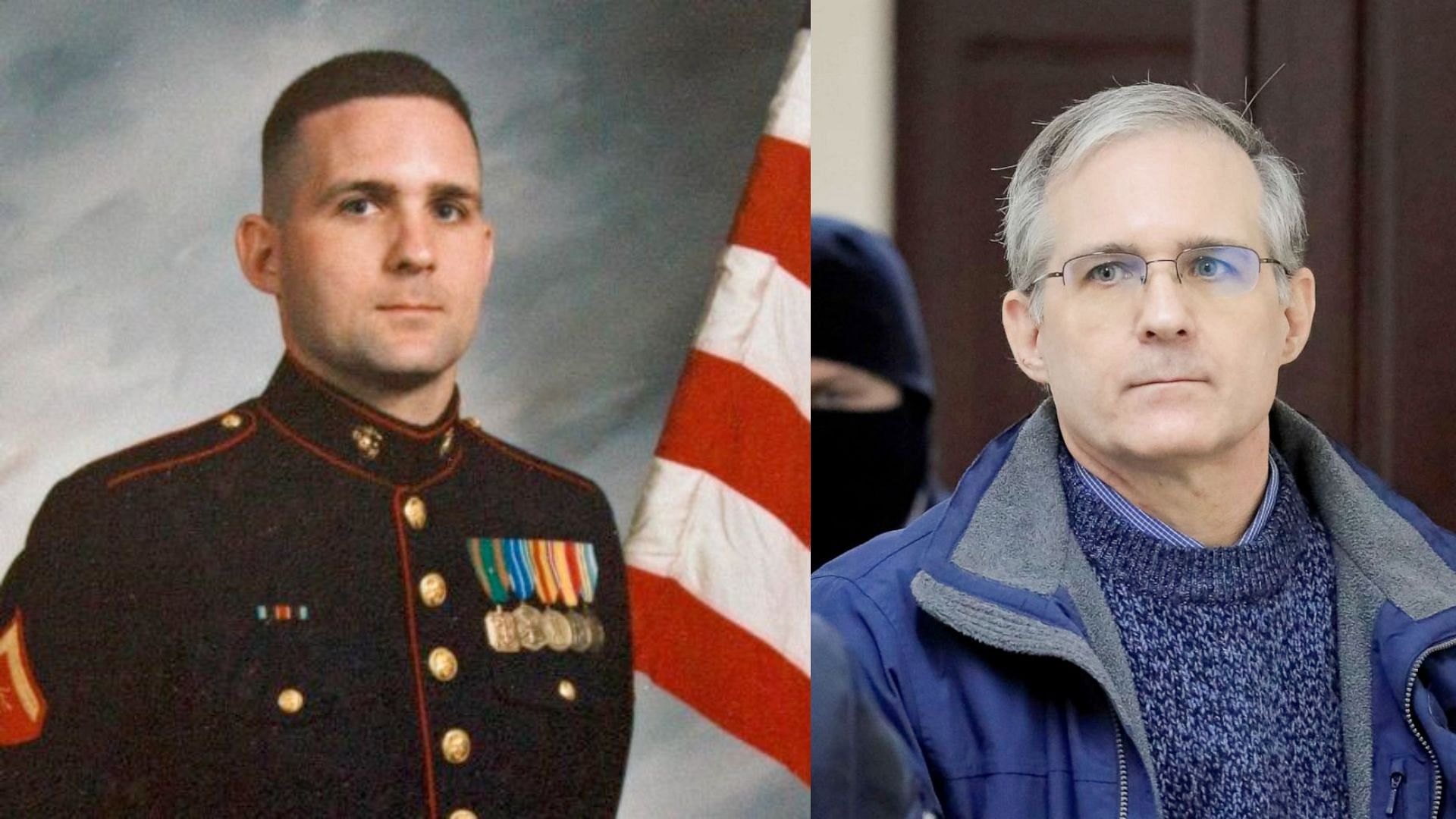 Former U.S. Marine Paul Whelan remains imprisoned in Russia (Image via Getty/Tatyana Makeyeva)