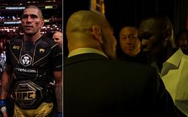 Israel Adesanya and Glover Teixeira acknowledge the ongoing rivalry between 'Poatan' and Stylebender at the World MMA Awards