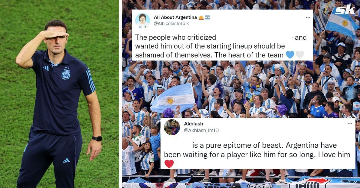 Argentina fans praised 28-year-old for FIFA World Cup performance