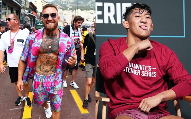 Conor McGregor reacts to Raul Rosas Jr.'s bold UFC championship aspirations