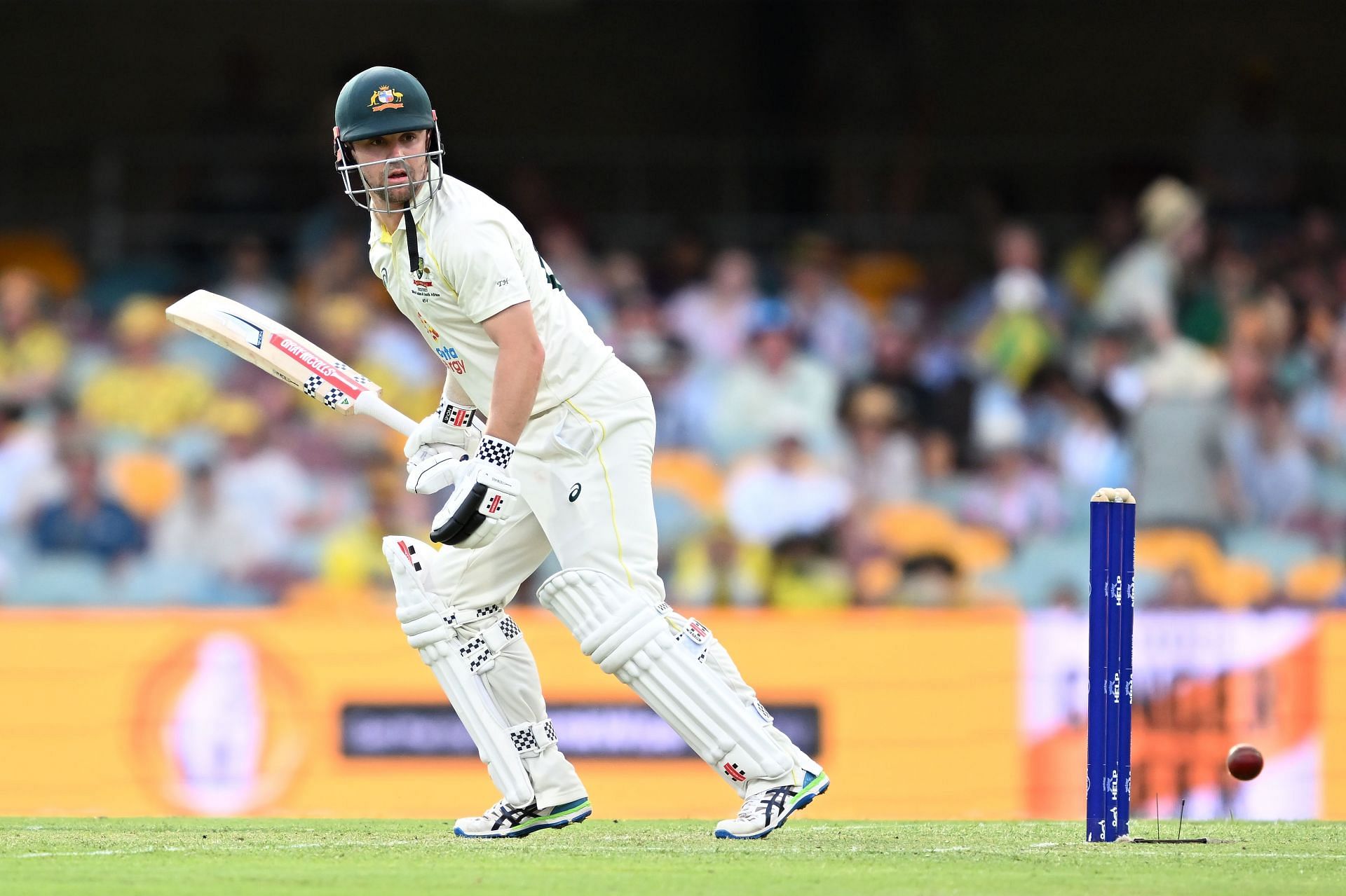 Travis Head played a free-flowing knock. (Image Credits: Getty)