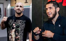 VIDEO: Alexander Volkanovski trolls Islam Makhachev with hilarious 'face on knees' joke