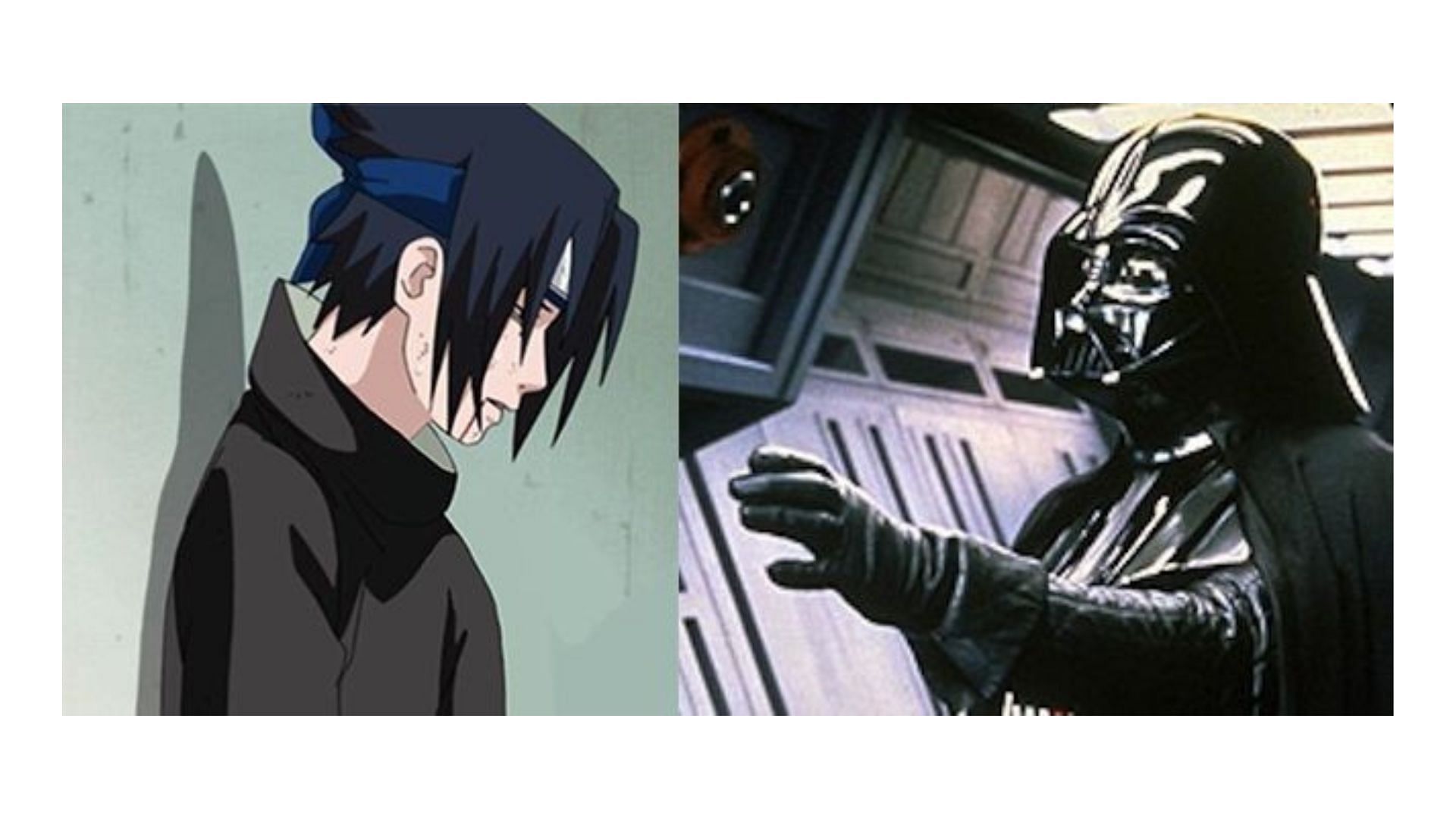 Darth Vader force choking Sasuke (Image via Twitter)