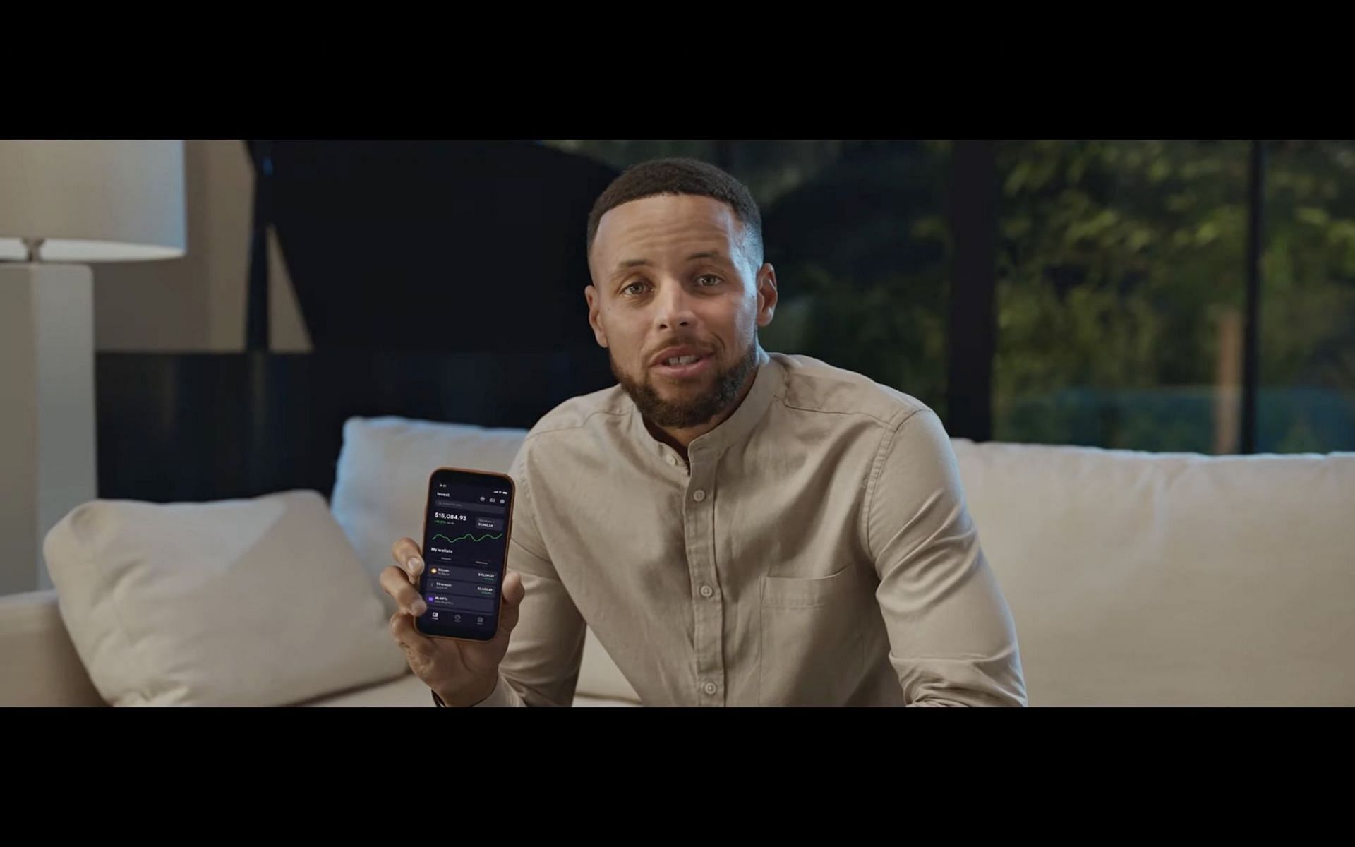 Steph Curry&#039;s advertisement for the FTX Exchange