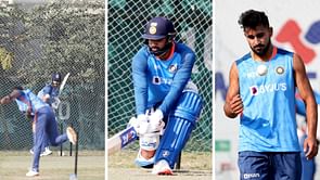 [In Pictures] Team India train hard ahead of crucial 2nd IND vs BAN ODI
