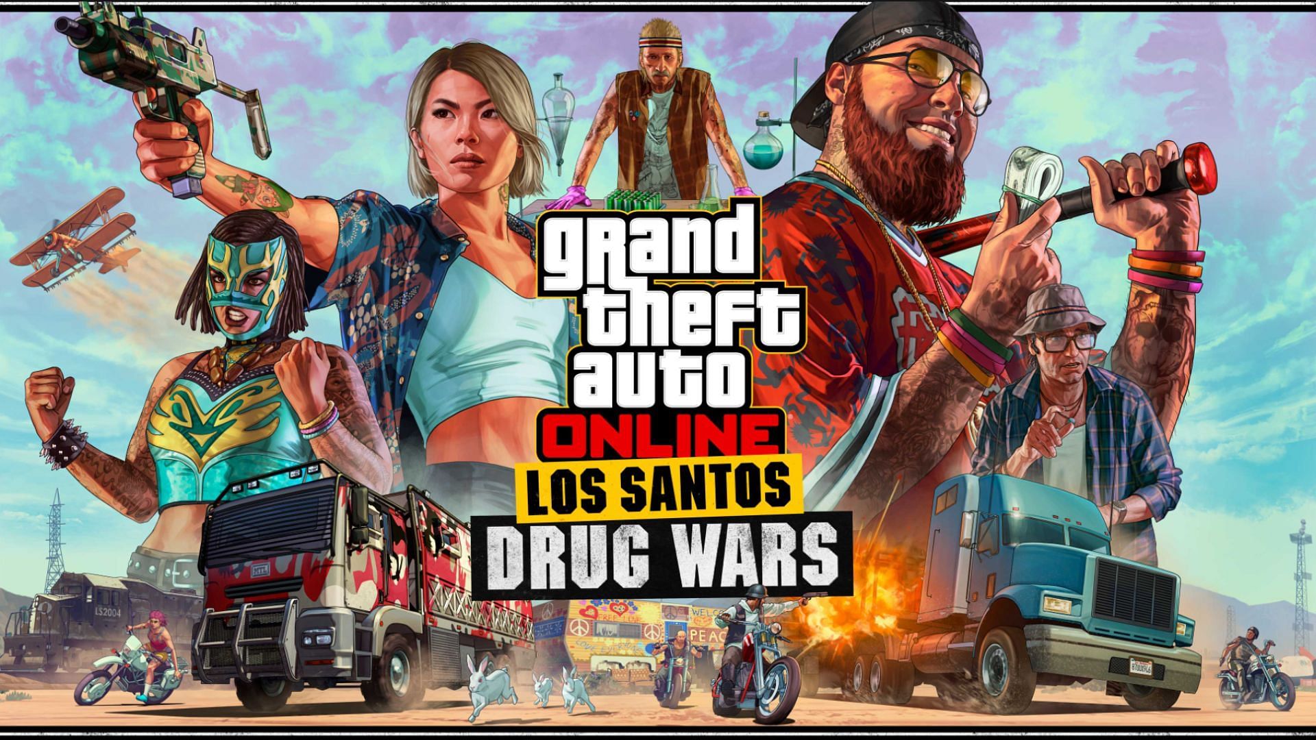 GTA Online Los Santos Drug Wars winter DLC ( Image Via Rockstar Games )