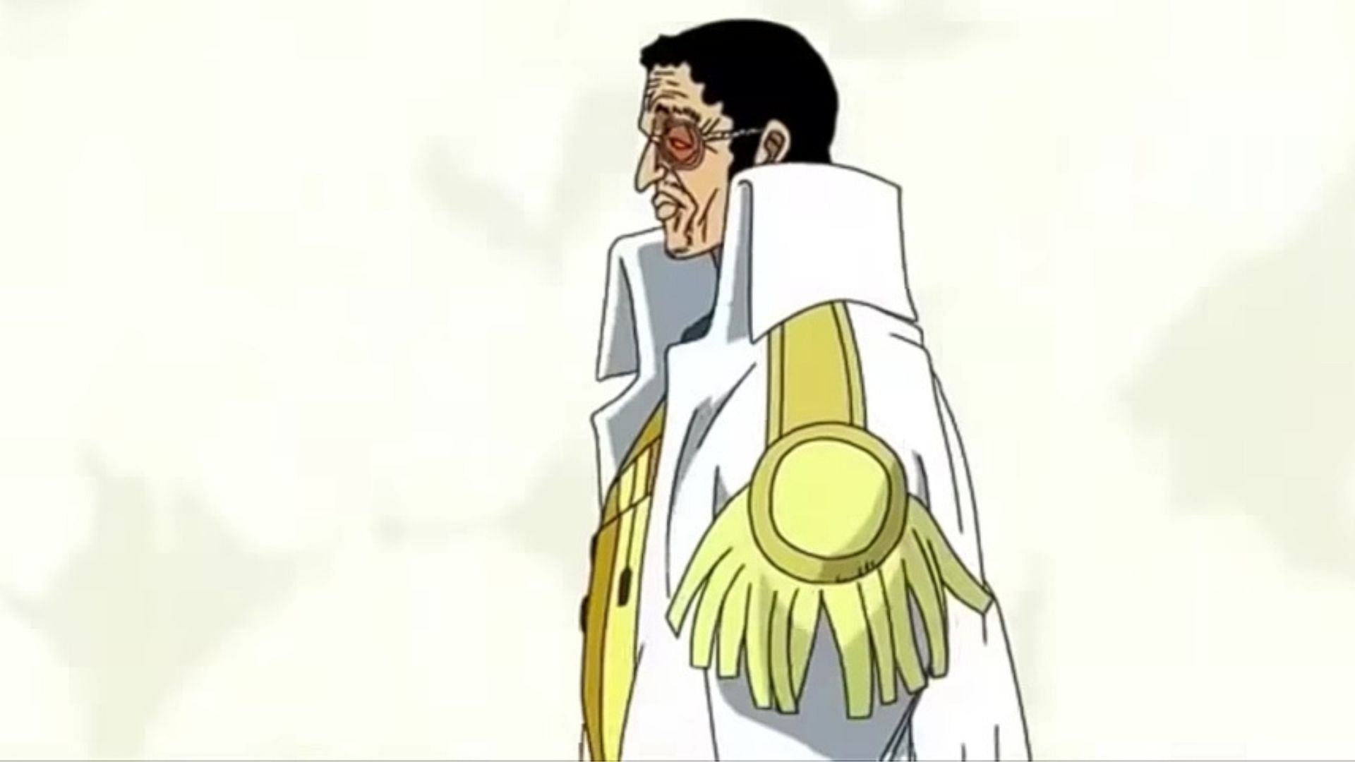Kizaru Aus One Piece Anime (Bild Via Toei Animation)
