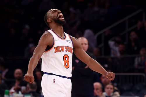 Kemba Walker played for the New York Knicks last season.