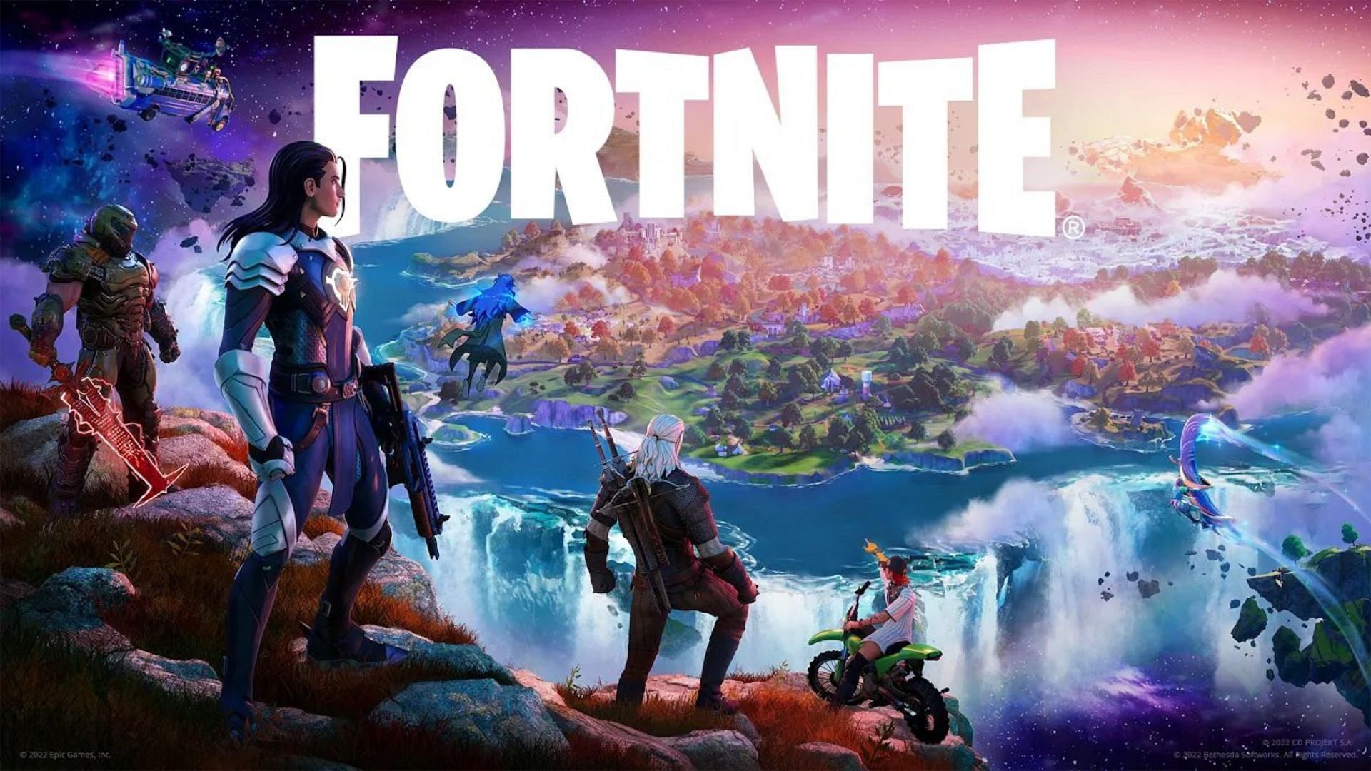 Fortnite x Minecraft merge in new live event created by fan