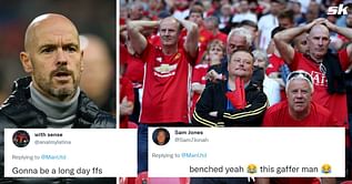 "Gonna be a long day", "This gaffer man" - Manchester United fans in disbelief as superstar is benched against Wolves