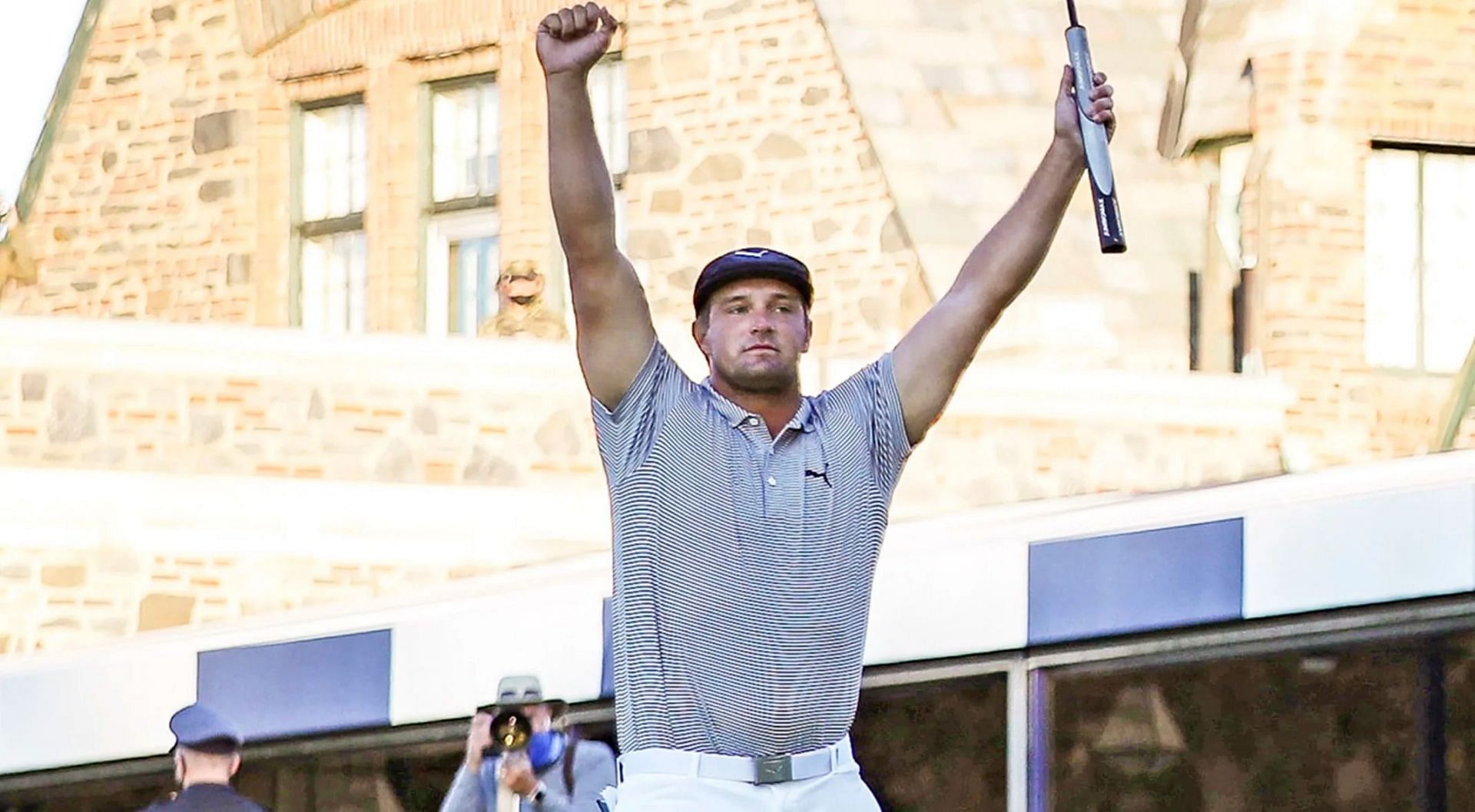 Bryson DeChambeau during his successful US Open run