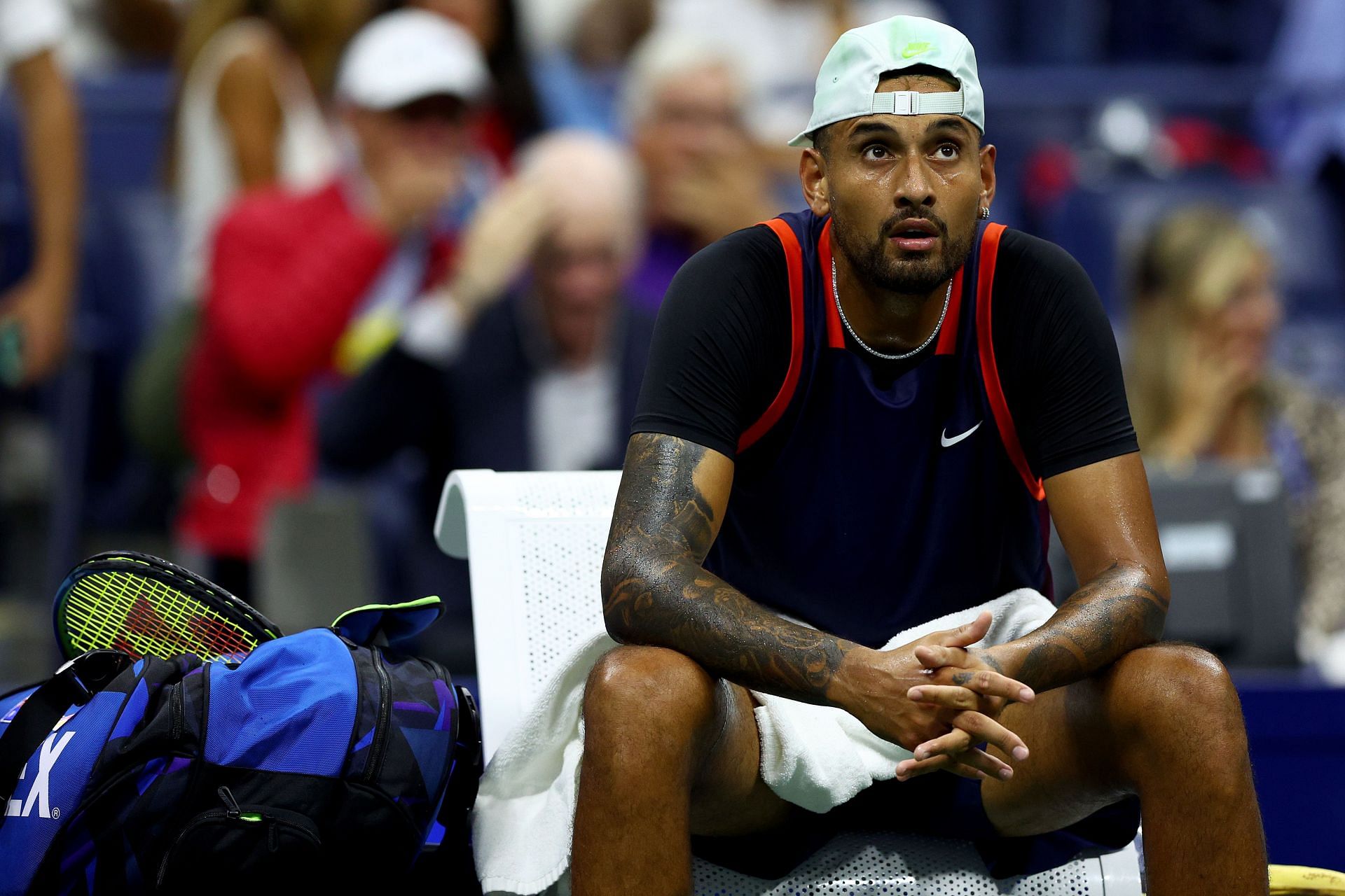 Nick Kyrgios at the 2022 US Open