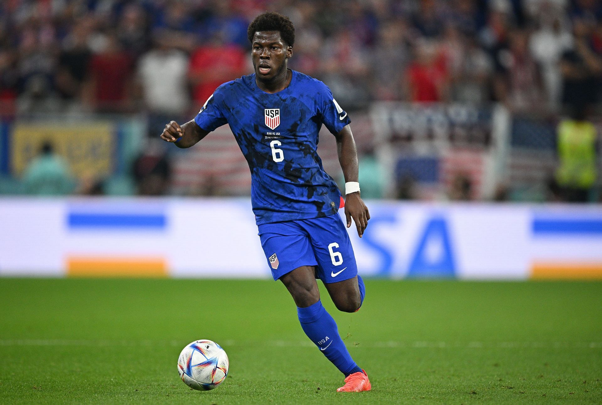 Yunus Musah starred for the USA at the 2022 FIFA World Cup
