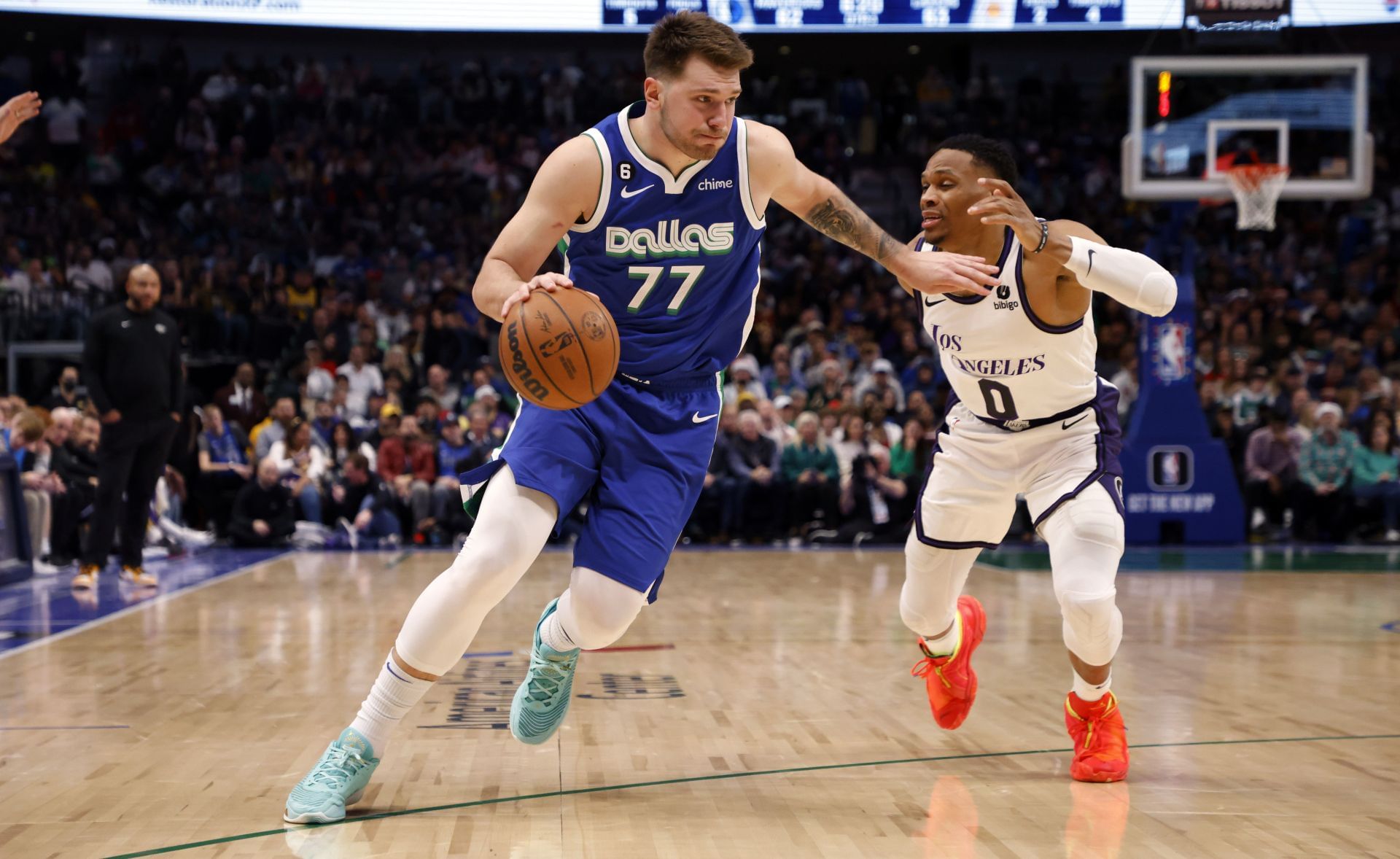 Doncic is having another fantastic season (Image via Getty Images)