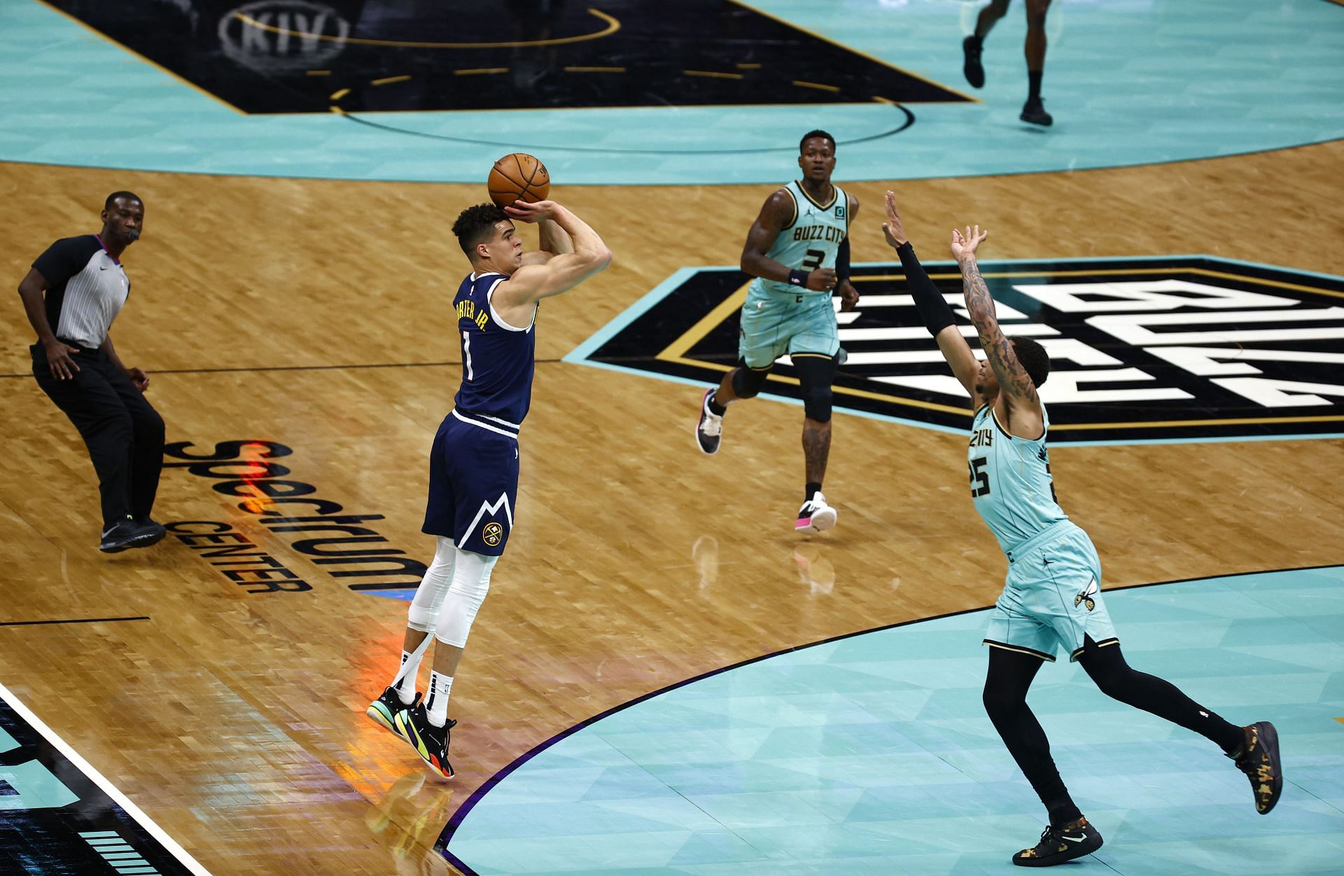 Denver Nuggets v Charlotte Hornets