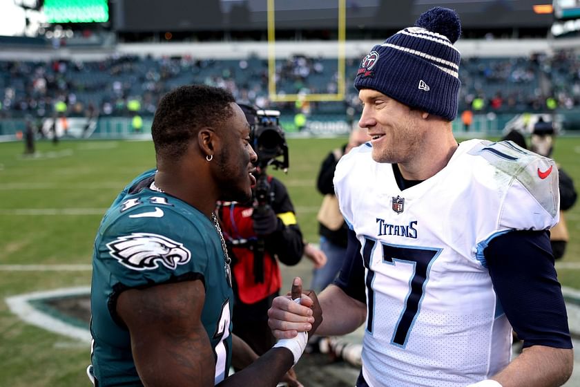 Titans' Ryan Tannehill bids farewell to A.J. Brown on social media