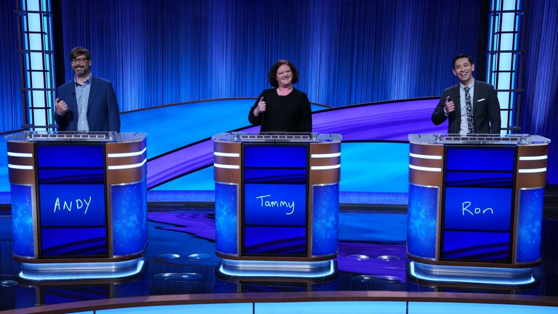 A still from Jeopardy! (Image via @Jeopardy/Instagram)