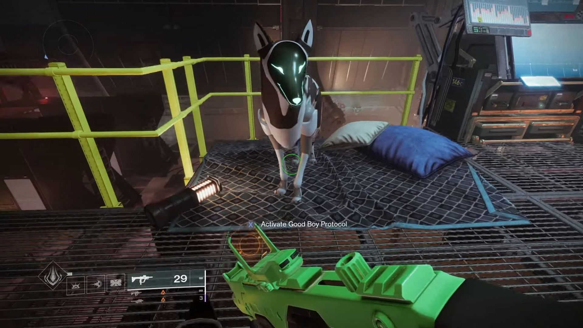 Destiny 2 mechanical dog (Image via Destiny 2) 