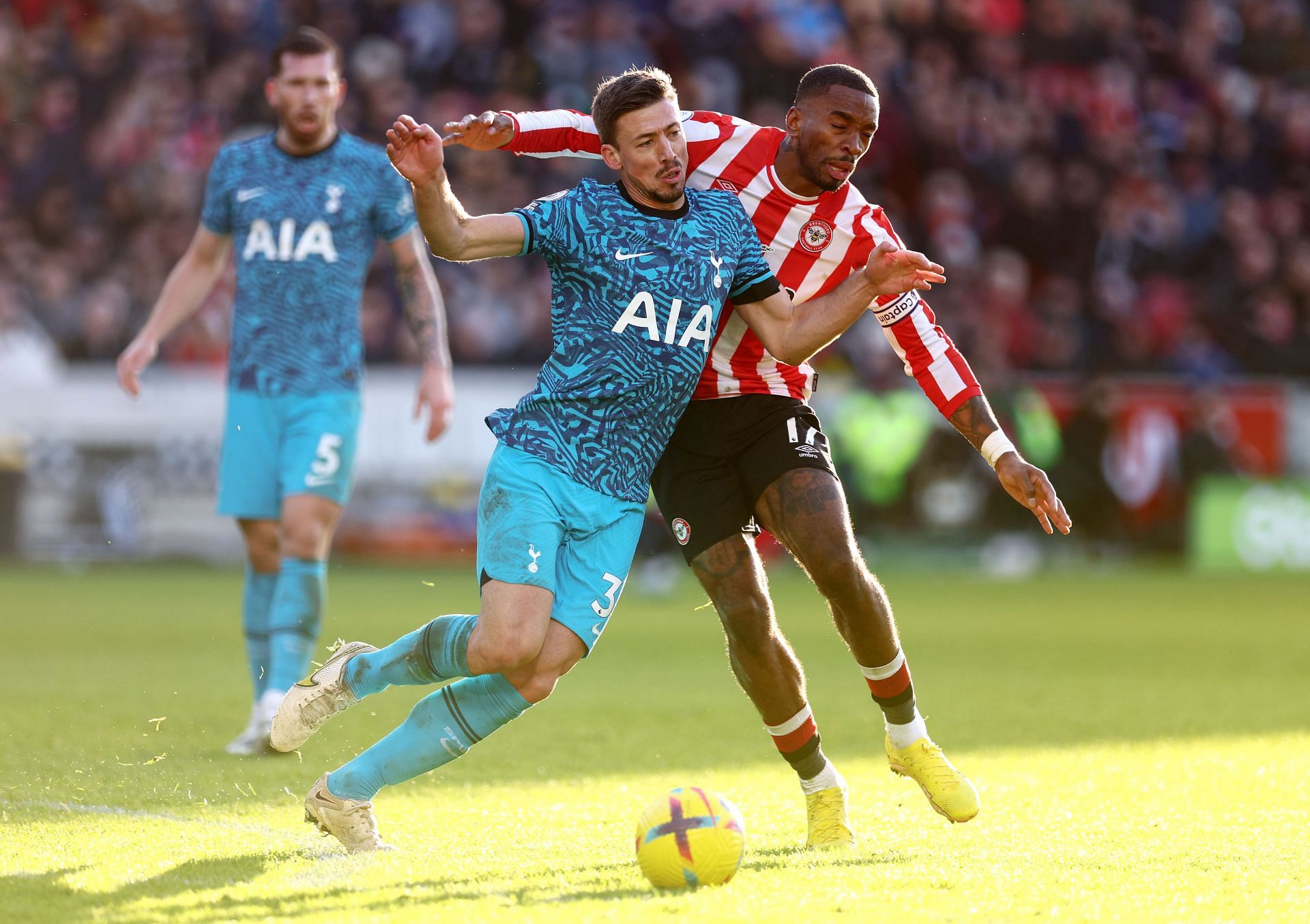Tottenham played out a thrilling 2-2 draw with Brentford today.