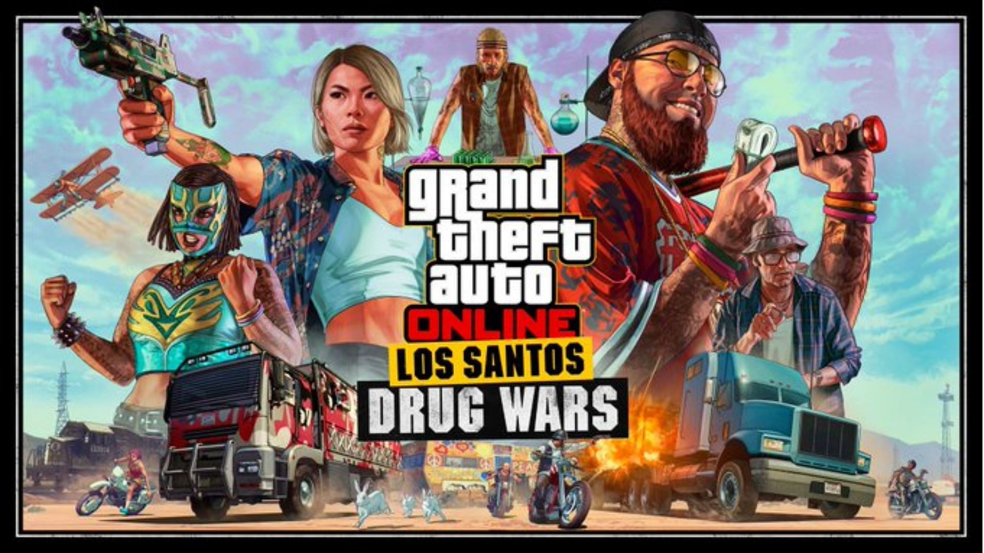 The Los Santos Drug Wars DLC is the last update for 2022 (Image via Rockstar Games)